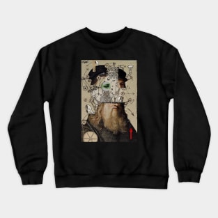 Leonardo deconstructed Crewneck Sweatshirt